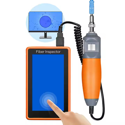5 pollici HD touch screen monitor di ispezione sonda in fibra ottica strumento di pulizia ottica fibra fine rivelatore di faccia