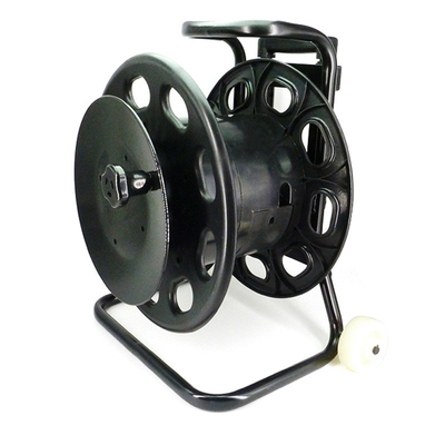 FONGKO Cavo ottico bobina di avvolgimento campo portatile Jumper di fibra ottica bobina di trascinamento di auto Pull Rod Mobile Cavo bobina di avvolgimento