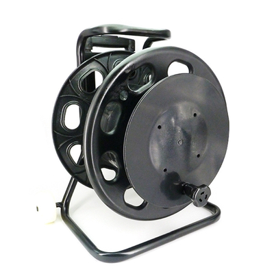 FONGKO Cavo ottico bobina di avvolgimento campo portatile Jumper di fibra ottica bobina di trascinamento di auto Pull Rod Mobile Cavo bobina di avvolgimento