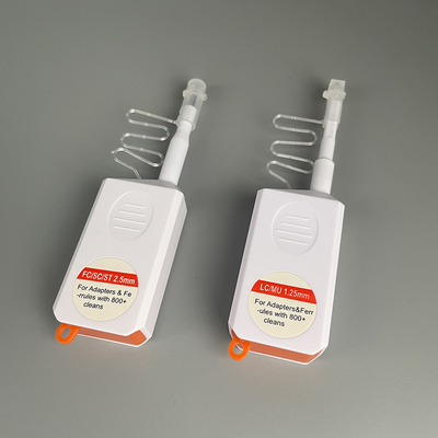 FONGKO FC/SC/ST 2.5mm LC/MU 1.25mm Fibra ottica Penna di pulizia Mini Pulizzatore di flange a modulo ottico corto