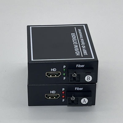 FONGKO Optical Extender HD to MI Fiber Optic Converter HD/KVM EXTENDER 1080P HD Trasmettitore ottico