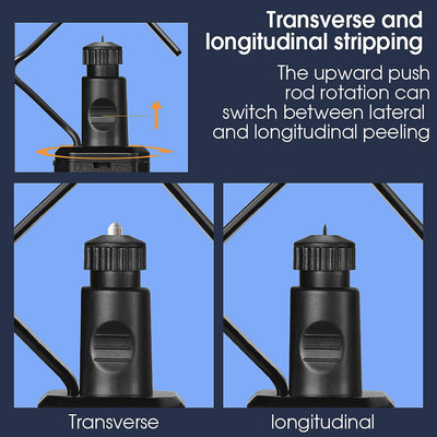 FONGKO 19-40mm o 4,5-29mm Strumento di strappaggio di cavi rotondo Longitudinale trasversale doppio uso Cable Jacket Slitter
