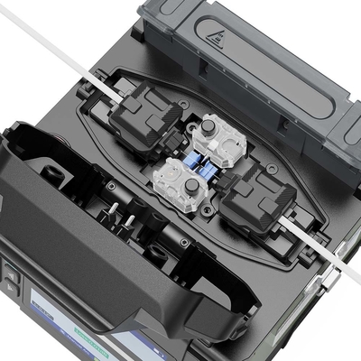 FONGKO EX39 Macchina 4 Motori Multi-lingua SM Fibra Tipo FTTH Applicazioni Apparecchiature Ottiche Giuntatrice a Fusione per Fibra Ottica