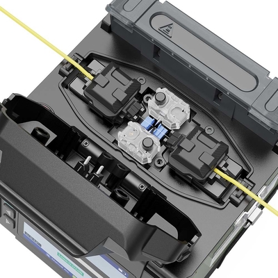 FONGKO EX39 Macchina 4 Motori Multi-lingua SM Fibra Tipo FTTH Applicazioni Apparecchiature Ottiche Giuntatrice a Fusione per Fibra Ottica