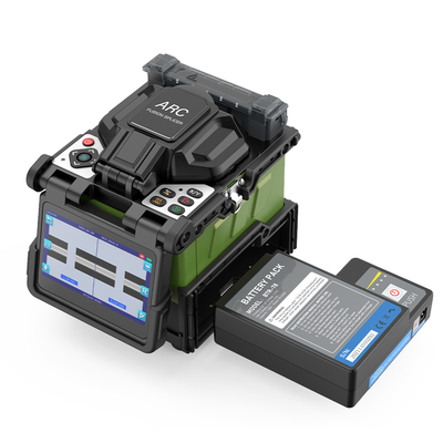 FONGKO Six Motors Core to Core Giuntatrice a Fusione per Fibra Ottica Trunk Full Automatico Intelligente FTTH Saldatrice per Fibra