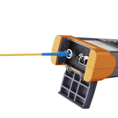 QX55-S mini OTDR per fibra 1310/1550 nm, host 32/30dB, misuratore di potenza, sorgente luminosa, tester ottico multifunzione