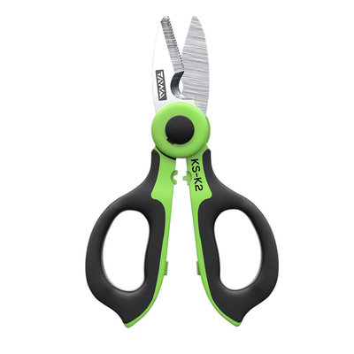 FONGKO KS-K2 Cable Kevlar Cutter Fibra ottica Cable Patch Cord Pigtail Jumper Cable Isolation Scissors Kevlar Cutting