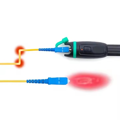 KFL-11P VFL Localizzatore Visivo di Guasti Tester Fibra Ottica 10mw 10km per Connettori LC