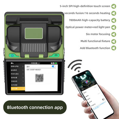 Giuntatrice a fusione per fibra ottica, sei motori, allineamento al core
