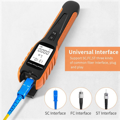FONGKO 5G OPM G11 Misuratore di Potenza Ottica Ricaricabile Nuovo Dispositivo in Fibra Ottica Connettore FC Intervallo di Misura -70~+10dbm