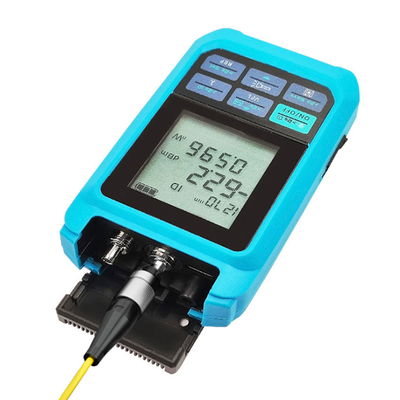 FONGKO Mini Powermeter in fibra ottica 4-funzione Power Meter ottico con rete WIFI laser RJ45 OPM ricaricabile