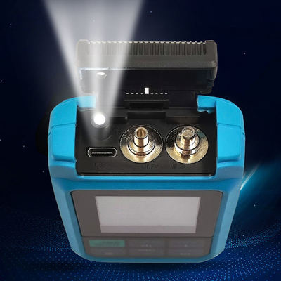Misuratore di potenza in mini fibra ottica 4 funzioni Misuratore di potenza ottica con rete WIFI laser RJ45 OPM ricaricabile