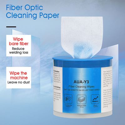 Fongko AUA-Y3 Carta di pulizia per carta di pulizia in fibre FTTH SC/FC/ST/LC