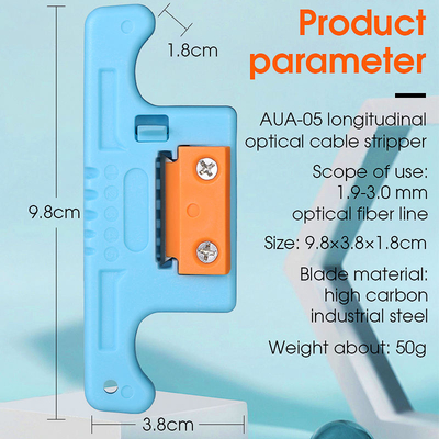 FONGKO FTTH Mid Span Access Tool AUA-05 Stripper per cavi in fibra ottica longitudinale