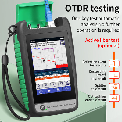 Tester Mini OTDR FONGKO 1310nm 1550nm 1610nm 1625nm 1650nm Riflettometro Ottico nel Dominio del Tempo Portatile Attrezzatura per Fibra Ottica