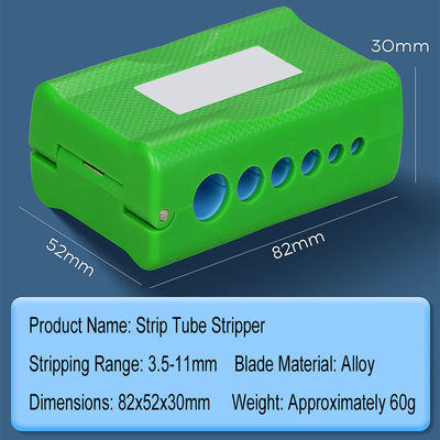 Spellacavi in fibra ottica A-3511 3,5-11mm FTTH per cavi a caduta, spellacavi ottici, taglia cavi longitudinale, spellacavi
