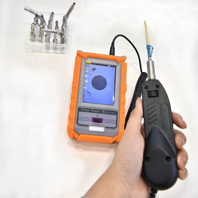 Kit di strumenti per la pulizia della faccia terminale in fibra ottica professionale FONGKO, set di ispezione in fibra ottica per telecomunicazioni