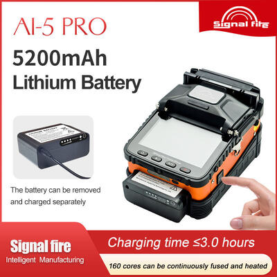 Nuova FTTH AI-5Pro Electromechanical Core to Core Alignment Fiber Fusion Splicer Welding Machine