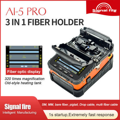 Nuova FTTH AI-5Pro Electromechanical Core to Core Alignment Fiber Fusion Splicer Welding Machine