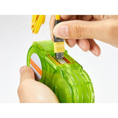 Pulitore per bobina connettore in fibra ottica  500+ pulizie Pulitore per fibra ottica