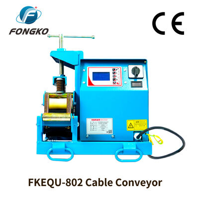 FONGKO FKEQU-802 Convogliatore a cavo 4~20m/min AC380V AC220V Macchina per tirare cavi 1~10cm