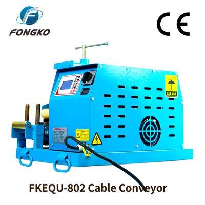 FONGKO FKEQU-802 Convogliatore a cavo 4~20m/min AC380V AC220V Macchina per tirare cavi 1~10cm