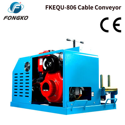 FONGKO FKEQU-806 Generatore Diesel con Avviamento Elettrico e Manuale 4~20m/min Trasportatore di Cavi 1-18cm