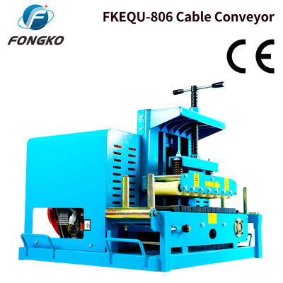 FONGKO FKEQU-806 Generatore Diesel con Avviamento Elettrico e Manuale 4~20m/min Trasportatore di Cavi 1-18cm