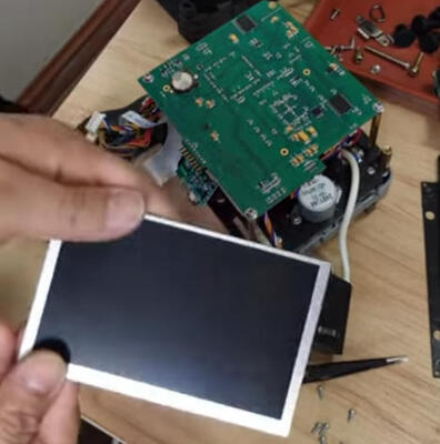 Display LCD di ricambio originale per parte di riparazione del pannello LCD dello splicer a fusione in fibra ottica Signal Fire AI-9