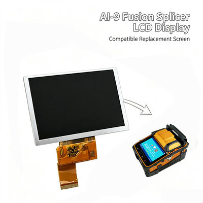 Display LCD di ricambio originale per parte di riparazione del pannello LCD dello splicer a fusione in fibra ottica Signal Fire AI-9