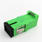 Adattatori a fibra ottica dello Sc di Shell Simplex Adapter MP di verde automatico dell'otturatore SC/APC