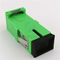 Adattatori a fibra ottica dello Sc di Shell Simplex Adapter MP di verde automatico dell'otturatore SC/APC
