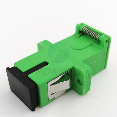 Adattatori ottici dell'adattatore del produttore dell'otturatore dello Sc APC della fibra semplice automatica ibrida di fibra ottica della flangia