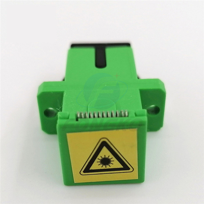 Adattatori ottici dell'adattatore del produttore dell'otturatore dello Sc APC della fibra semplice automatica ibrida di fibra ottica della flangia
