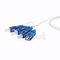 Sc al separatore ottico del Plc dell'APC Ftth Mini Fiber Cable Splitter 1x4