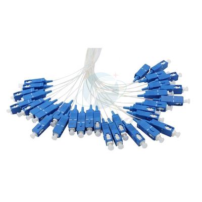 1x8 1 1*32 1*64 FTTH PLC Steel Tube Splitter SC UPC 0,9mm Fiber Optic PLC Splitter