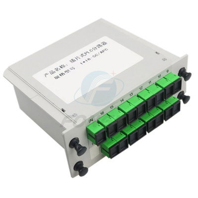 Splitter ottico Mini Type Plc Sc Apc Splitter 1X16 Insertazione ottica in fibra per Ftth