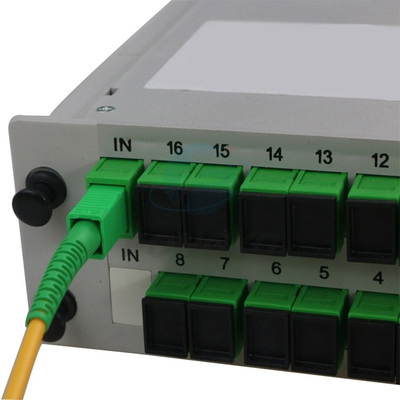 Splitter ottico Mini Type Plc Sc Apc Splitter 1X16 Insertazione ottica in fibra per Ftth