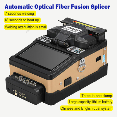 Giuntatrice a fibra ottica dell'esposizione LCD di colore di TFT, saldatrice a fibra ottica di FONGKO