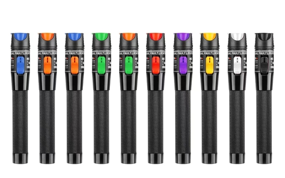5mW - 50mW Otdr Meter Tester Tool Fonte di luce rossa Localizatore di guasti visivi Localizatore di guasti del cavo