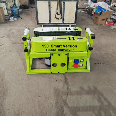 Dispositivo di trazione del cavo in fibra ottica Fongko Velocità senza carico 1400 giri al minuto Velocità di trazione 6 m/min. Ideale per il trasporto a lunga distanza