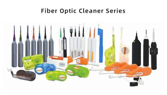 Connettore a fibra ottica One Click Cleaner SC LC ST MU MPO 2.5MM 1.25MM Fiber Optic Cleaner