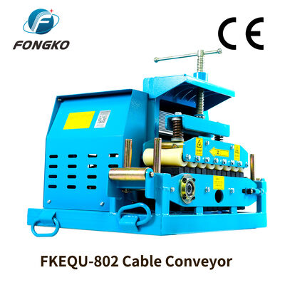 FONGKO FKEQU-802 Convogliatore a cavo 4~20m/min AC380V AC220V Macchina per tirare cavi 1~10cm