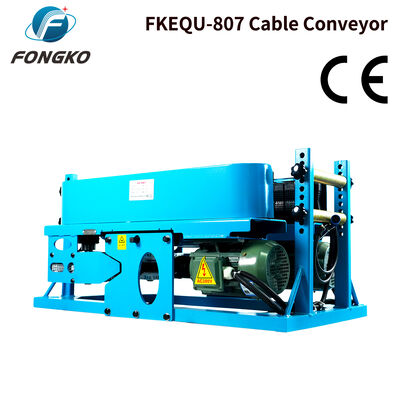 FONGKO FKEQU-807 Macchina per la posa di cavi elettrici Cingoli in gomma Trasportatore di cavi per la posa di cavi di alimentazione e cavi ottici