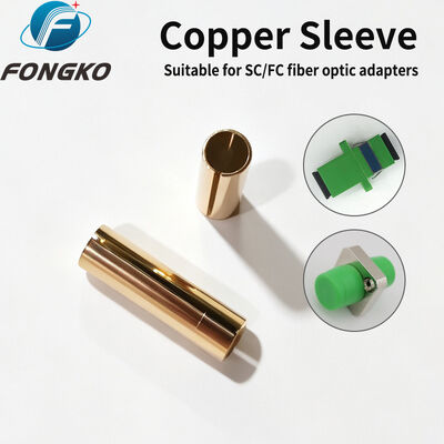 FONGKO Paese d'origine Giappone SC/FC Adaptore a fibra ottica Manicotto di rame MM E TIPO DI MANCOLINO 11.4 Tubo cavo in ottone