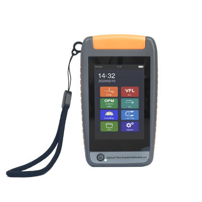 FONGKO 1310/1550nm 22/20dB Mini OTDR Riflettore a Dominio Temporale Ottico Riflettore Integrato VFL OPM LS Tester per Cavi in Fibra Ottica Portatile