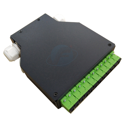 Quadro d'interconnessione del contenitore terminale di ferrovia FTTH di BACCANO del porto SC/APC del nero 12