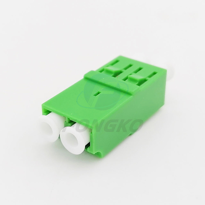 Flangeless LC/adattatore a fibra ottica duplex dell'APC con il fermaglio di plastica