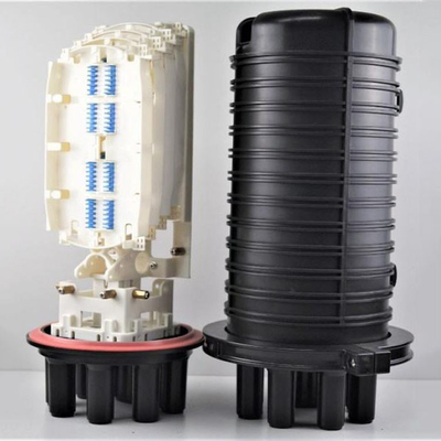 1 verticale della cupola di Tray Fiber Optic Joint Closure Ftth dello sbocco 8 dell'entrata 6 all'aperto